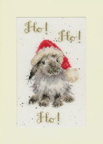 Christmas Card - Ho! Ho! Ho! - by Hannah Dale