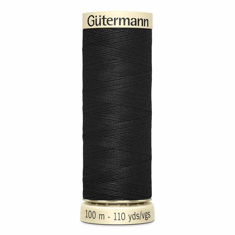 GÜTERMANN Sew-all Thread 100m - 010 Black