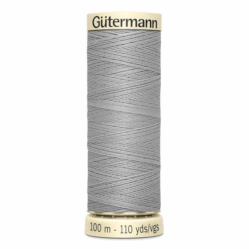 GÜTERMANN Sew-all Thread 100m - 102 Mist Grey