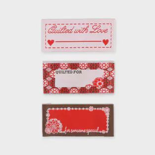 Quilted with Love quilt labels