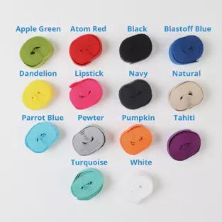 Fold-over Elastic - 20mm wide sold in 2 yard pieces
