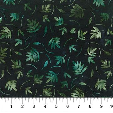 Fragrant in Black by Banyan Batiks Studio for Northcott
