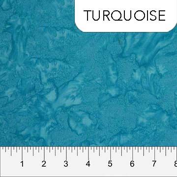 Shadows in Turquoise by Banyan Batiks Studio for Northcott