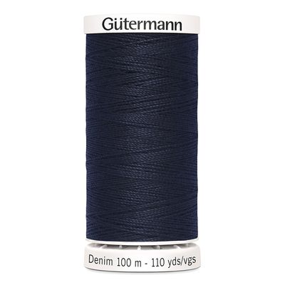GÜTERMANN Denim Thread 100m - 6950 Dark Blue
