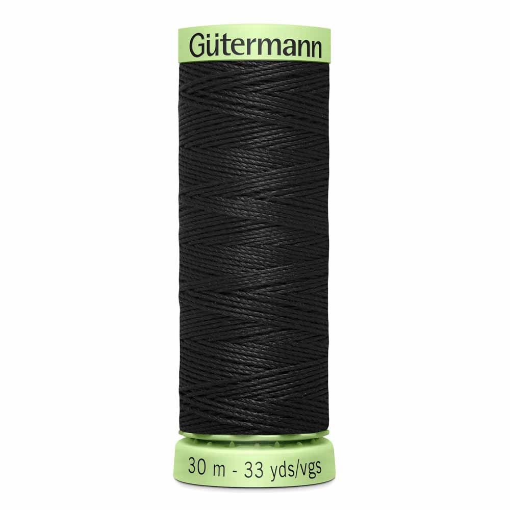 GÜTERMANN Heavy-Duty/Top Stitch Thread 30m - 010 Black