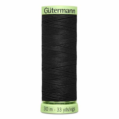 GÜTERMANN Heavy-Duty/Top Stitch Thread 30m - 010 Black