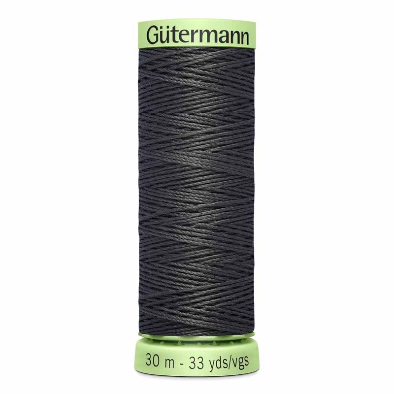 GÜTERMANN Heavy-Duty/Top Stitch Thread 30m - 125 Charcoal