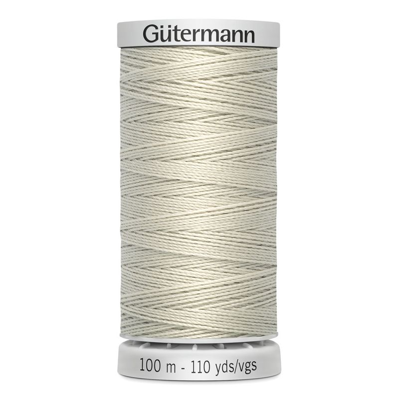 GÜTERMANN Extra Strong Thread 100m - 299 Milk White