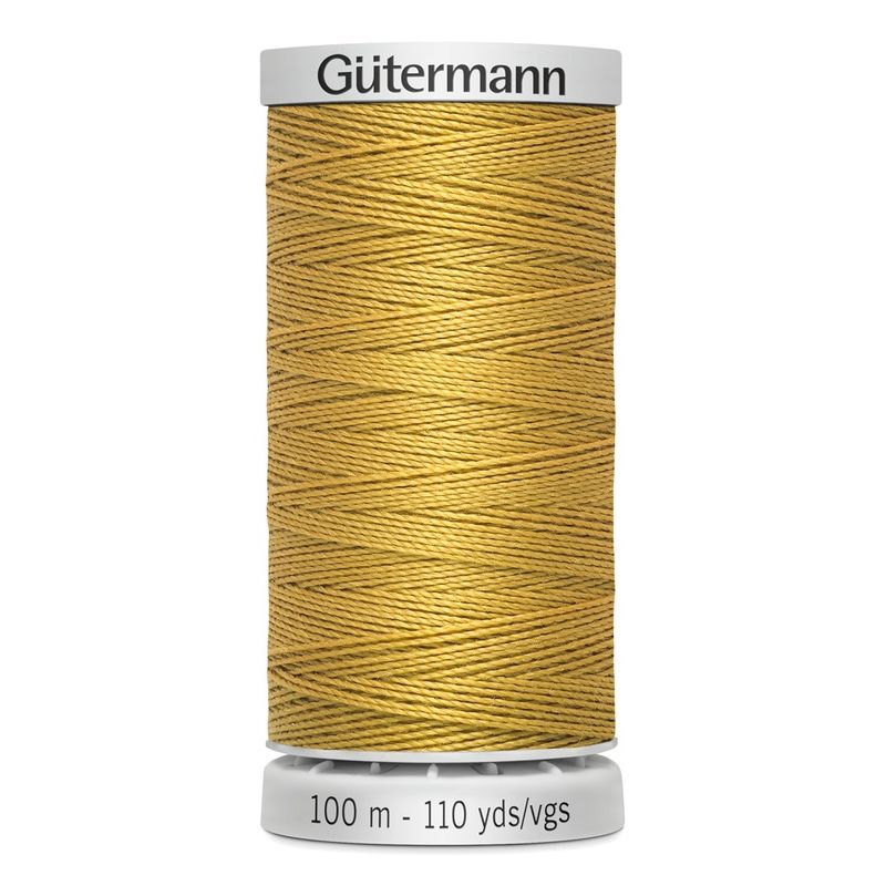 GÜTERMANN Extra Strong Thread 100m - 968 Jeans Gold