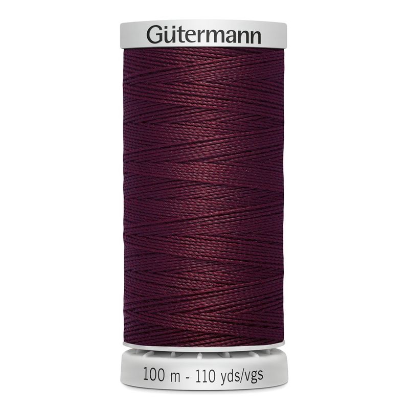 GÜTERMANN Extra Strong Thread 100m - 369 Burgundy