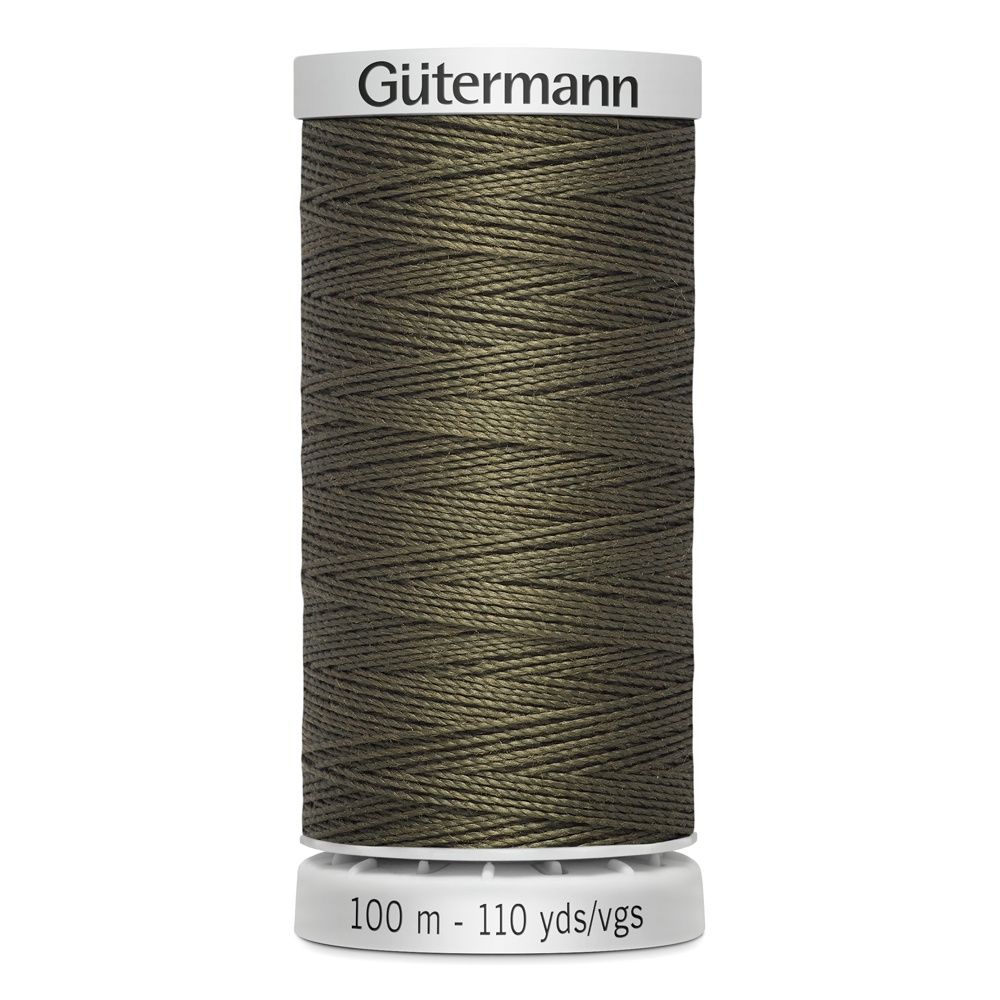 GÜTERMANN Extra Strong Thread 100m - 676 Dark Khaki