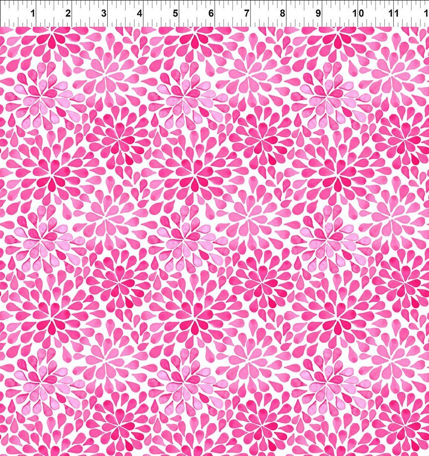 Summer Breeze in Pink Flowers by Jason Yenter for In the Beginning