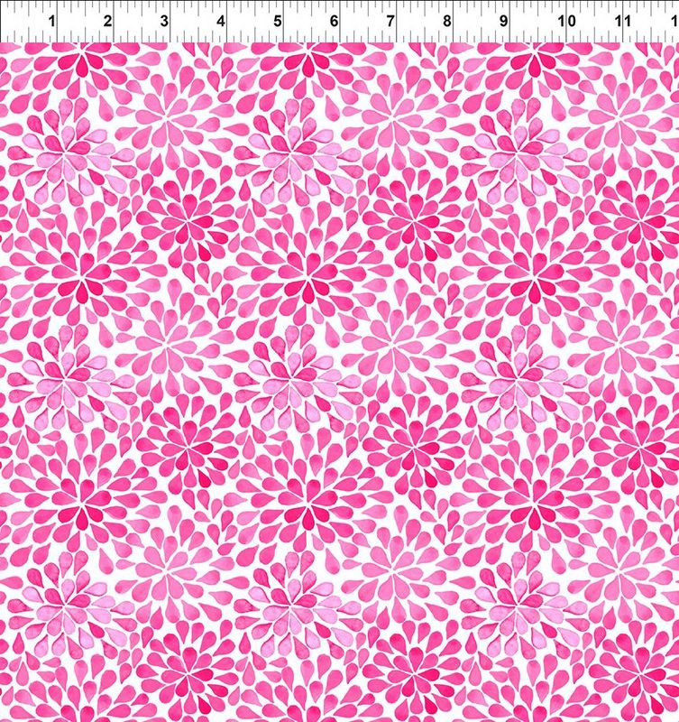 Summer Breeze in Pink Flowers by Jason Yenter for In the Beginning