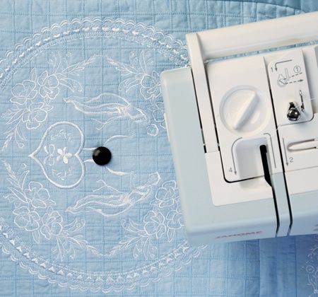Janome Circular Sewing Attachment for &quot;Easy-Set-Bobbin&quot; Models