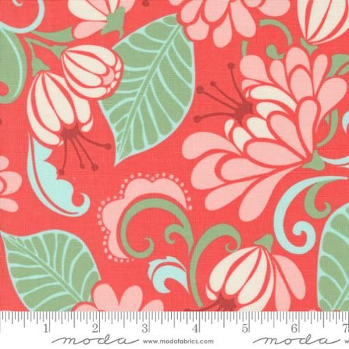 Tango Sarabande Tangerine 27330 12 by Kate Spain for Moda
