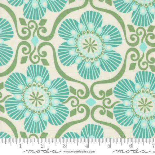 Tango Barcelona Cream Sea 27334 -11 by Kate Spain for Moda