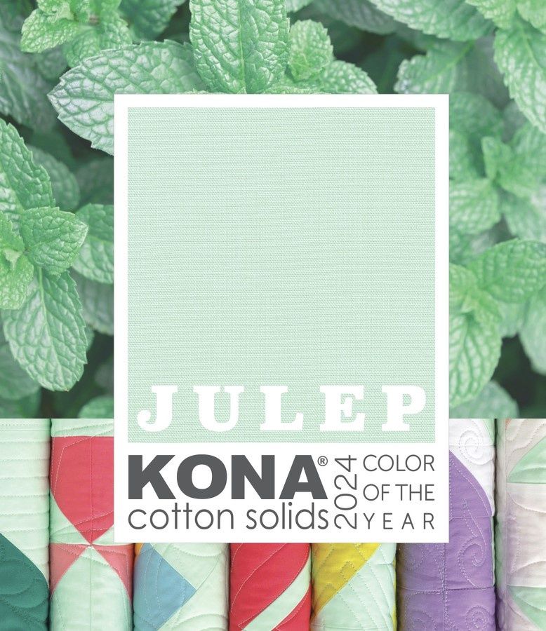 Kona Cotton 2024 Colour of the Year - Julep