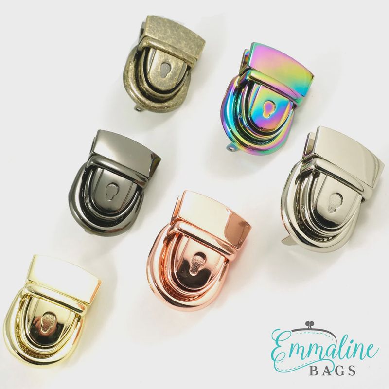 Emmaline Press Lock 1 1/8&quot; Wide