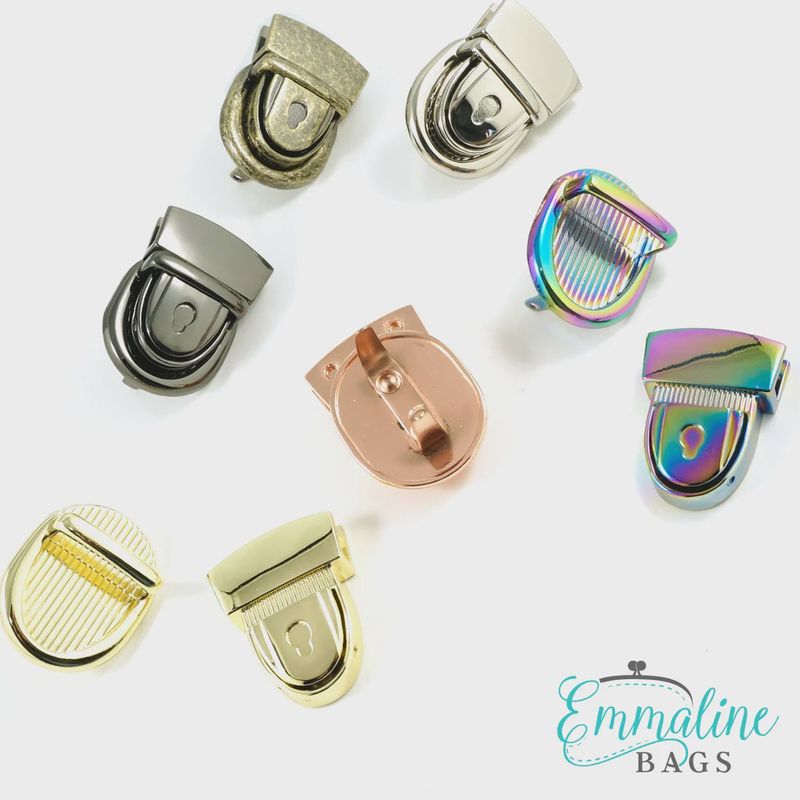 Emmaline Press Lock 1 1/8" Wide