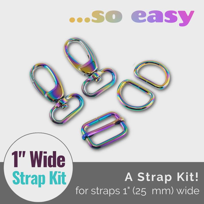 Hardware Kit - Strap Kit for 1&quot; (25mm) Wide Strap
