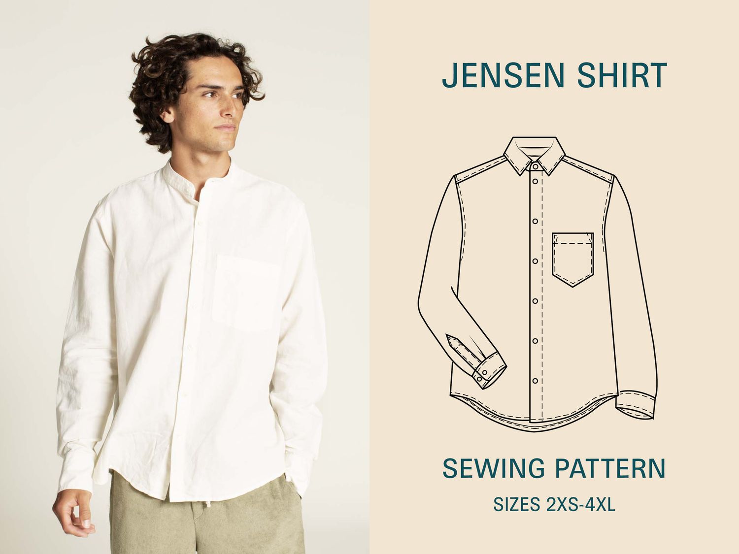 Wardrobe by Me - Jensen Shirt - Paper Pattern