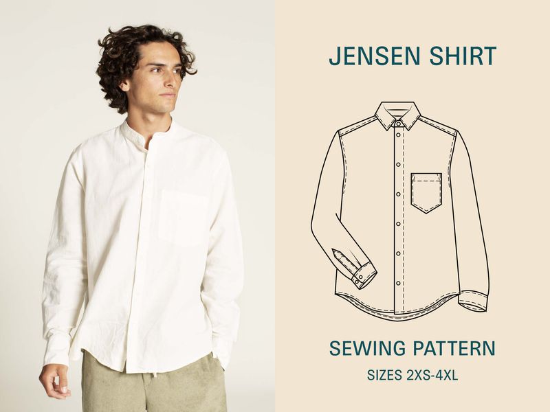 Wardrobe by Me - Jensen Shirt - Paper Pattern