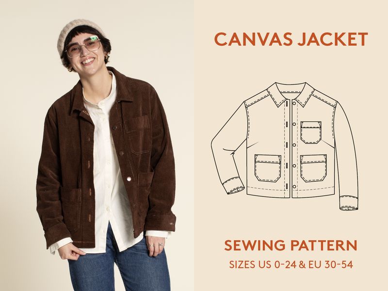 Wardrobe by Me - Canvas Jacket - Paper Pattern
