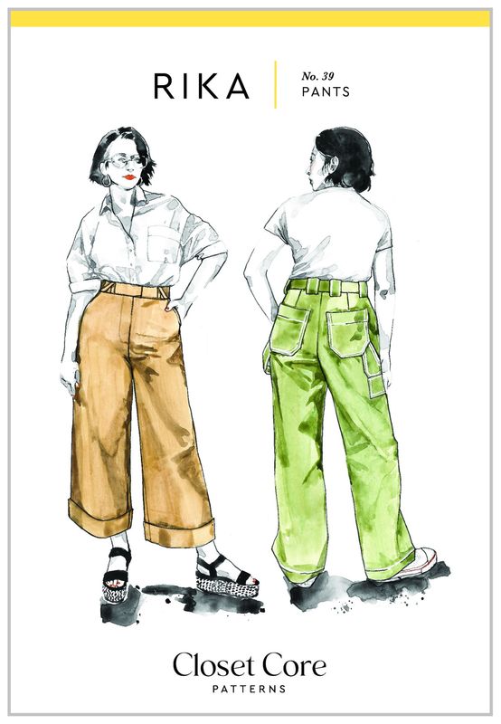 Closet Core - Rika Pants - Paper Pattern