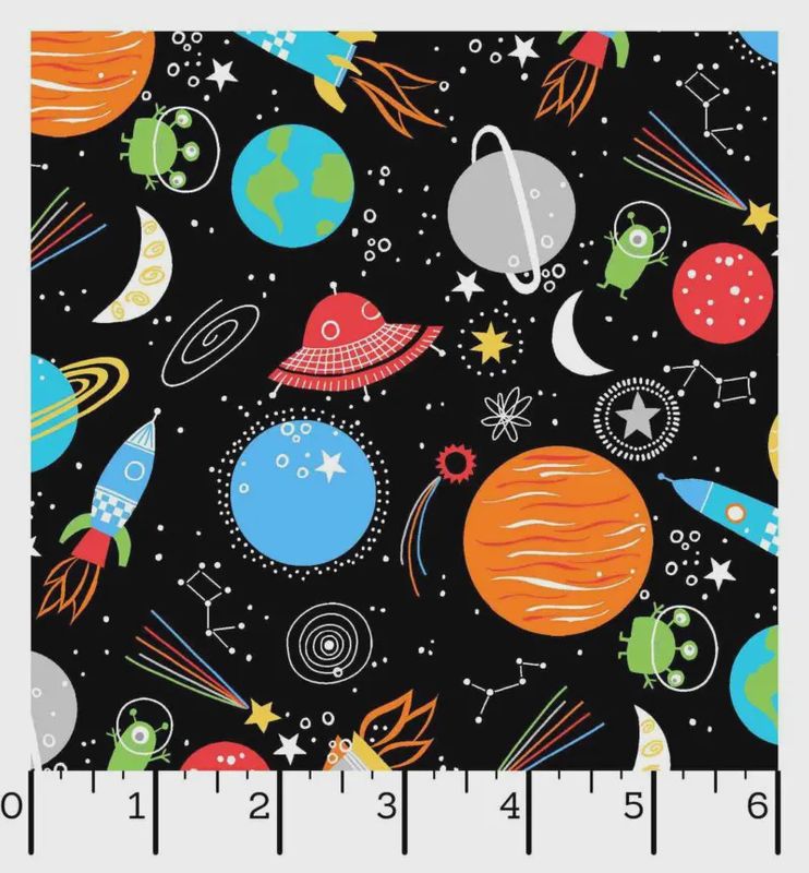 Playtime Flannel - Black Space MASF10450-J