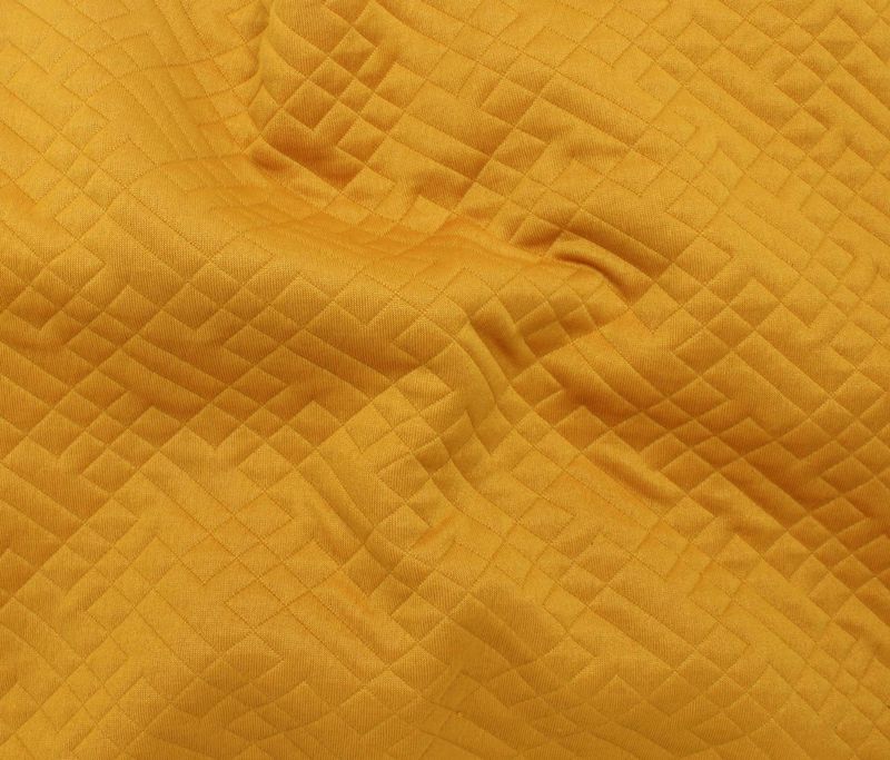 Geometics Quilted Jersey Knit