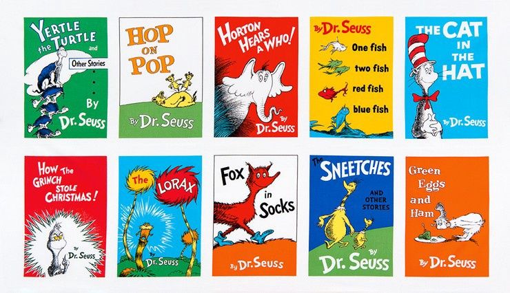 ADE-15668-267 ADVENTURE by Dr. Seuss Enterprises from Celebrate Seuss! for Robert Kaufman Fabrics