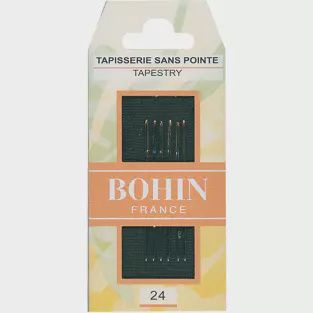 Bohin Tapestry Needles Sz 24 - 6pk