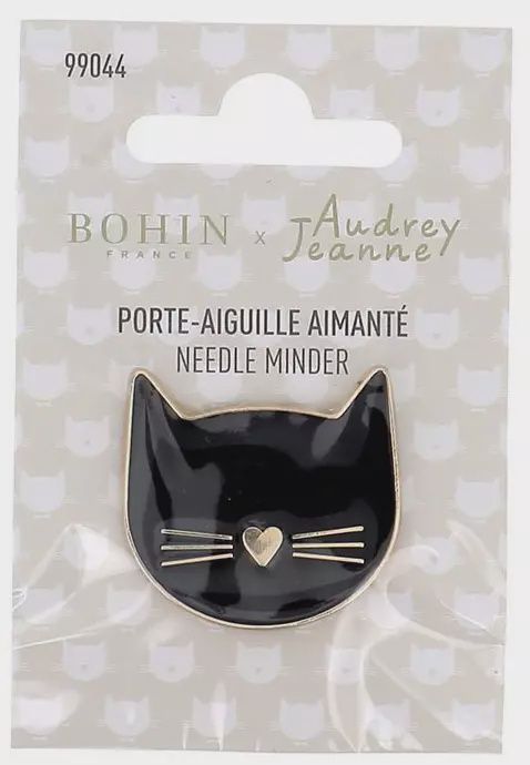 Bohin Black Cat Needle Minder