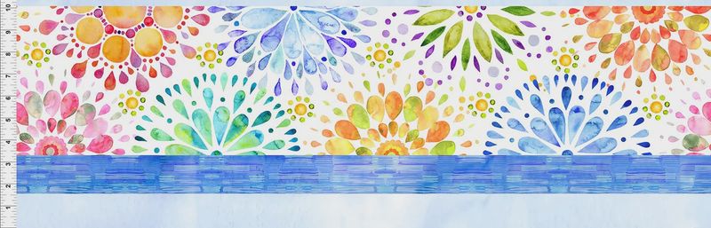 0.9m Remnant of Summer Breeze in Multi Flowers by Jason Yenter for In the Beginning