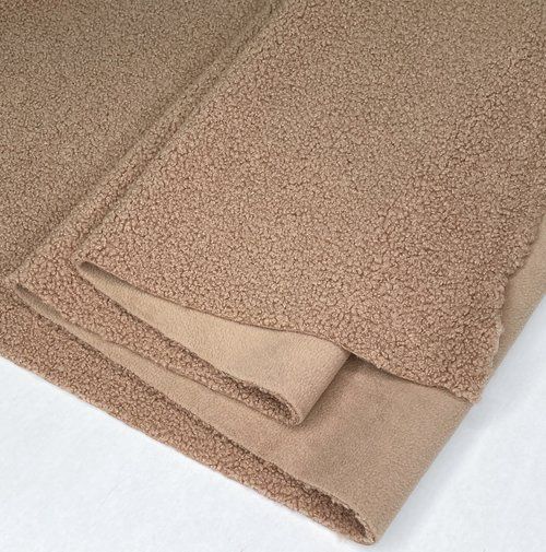 Maxine Sherpa with Fleece Backing