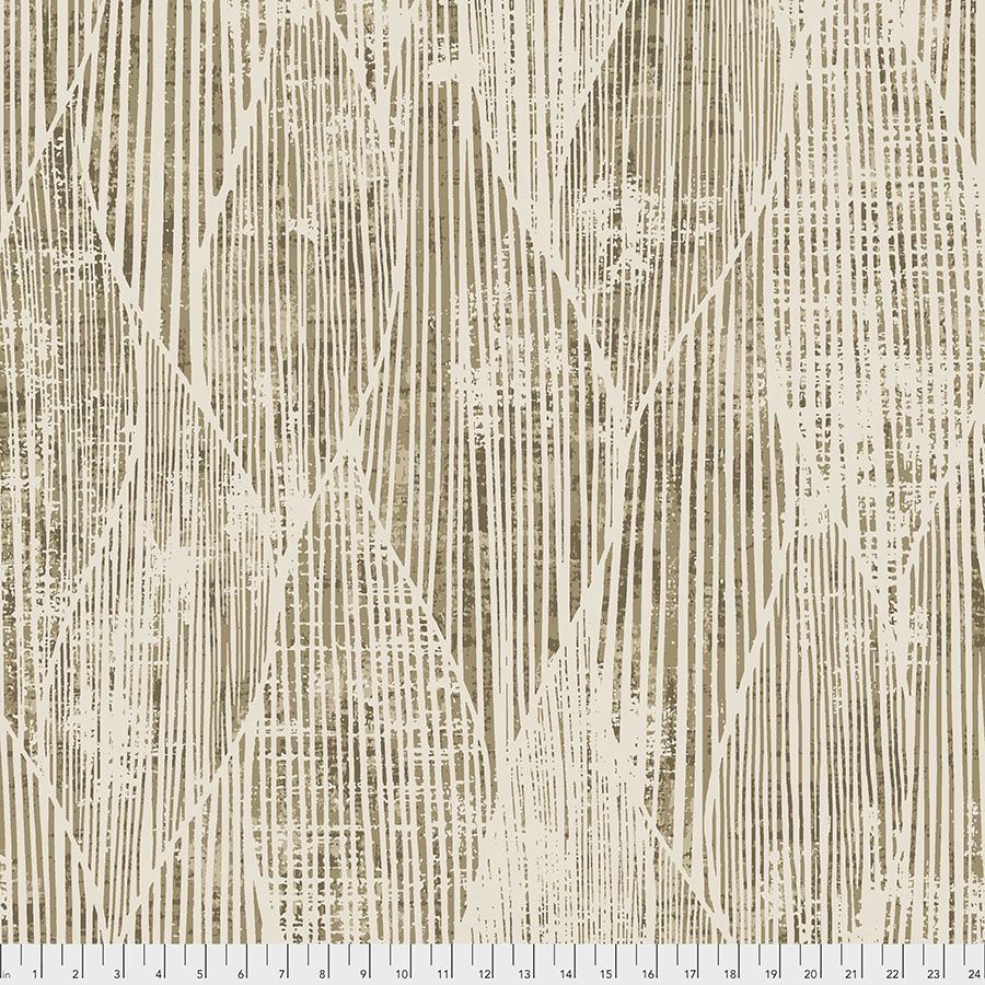 1.2m Remnant of Frequency in Natural by FreeSpirit Fabrics (Wideback)