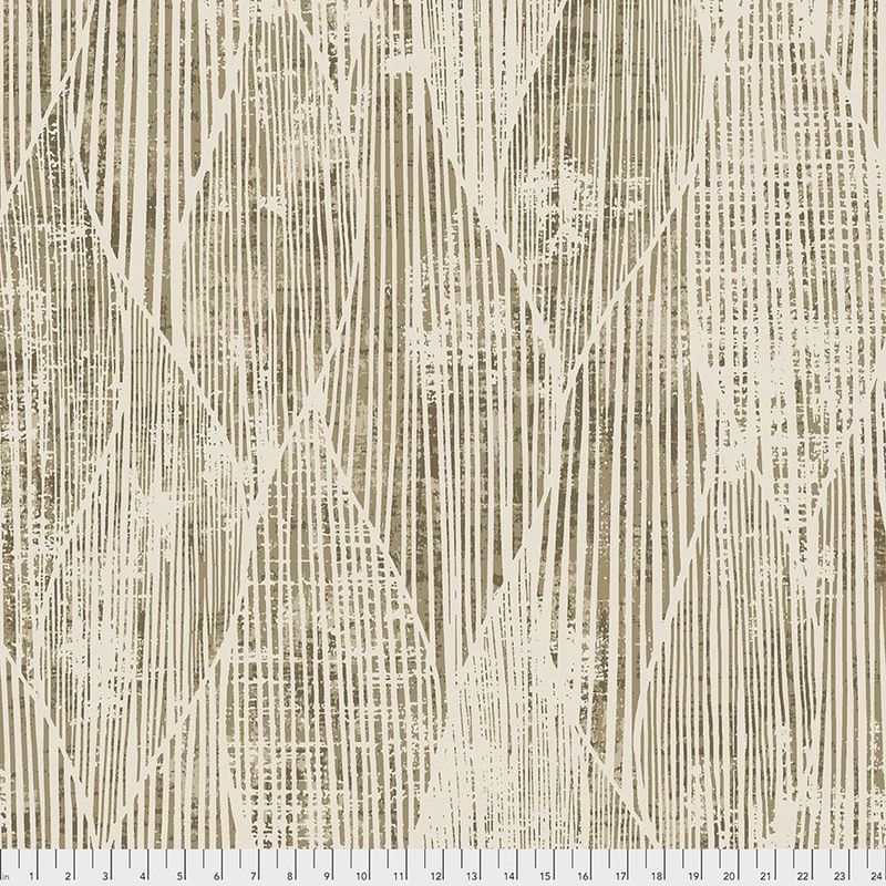 1.2m Remnant of Frequency in Natural by FreeSpirit Fabrics (Wideback)