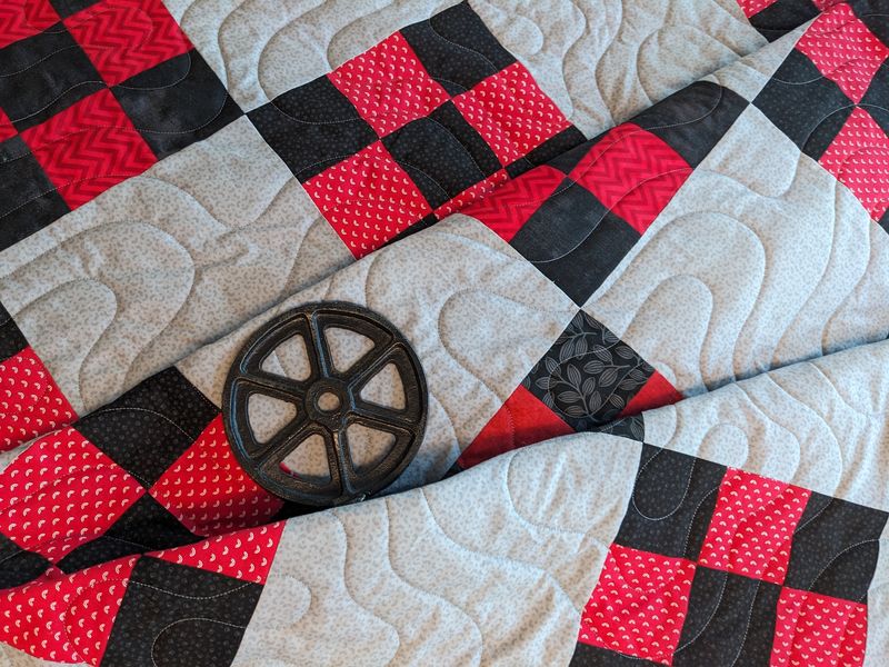 Nine Patch Yellowstone Inspired Quilt Kit