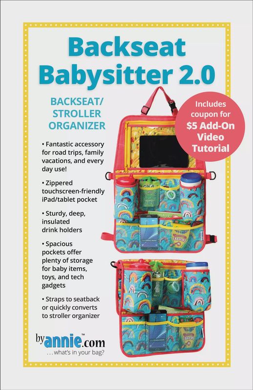 By Annie Backseat Babysitter 2.0 Pattern