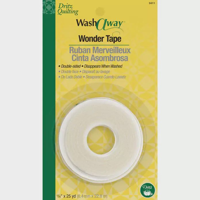 Dritz WashAway Wonder Tape - 1/4&quot; X 25 yds
