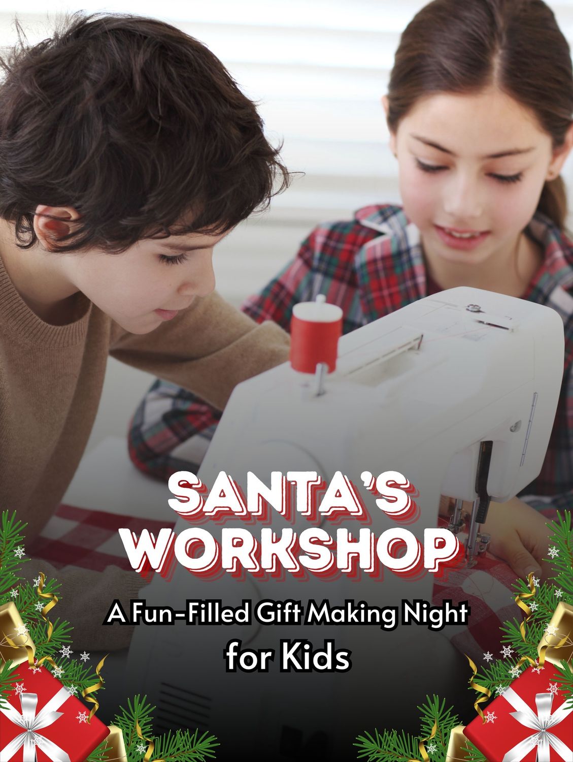 Santa&#39;s Workshop -  A Fun-Filled Gift Making Night for Kids