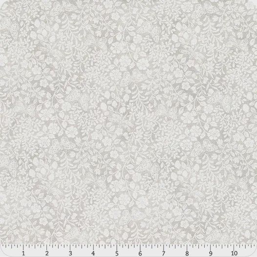 16428-13 Cloud Butterfly Sanctuary Tonal Yardage - Blessed Nest by Shannon Roberts for Benartex