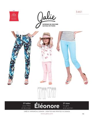 Jalie 3461 - Éléonore Pull -On Jeans - Paper Pattern