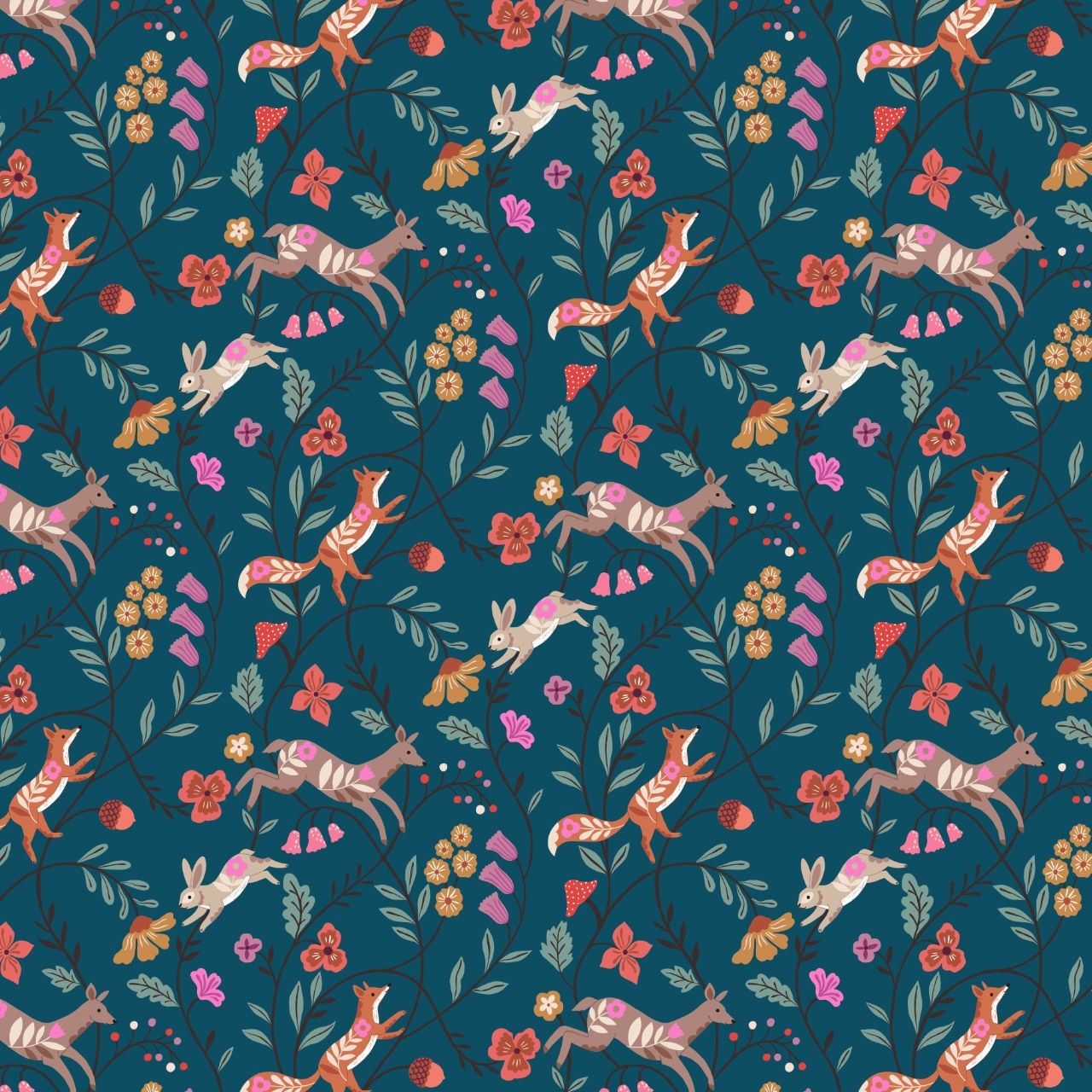 WFLK2539 - Autumn Trail Wild Folk by Bethan Janine for Dashwood Studios