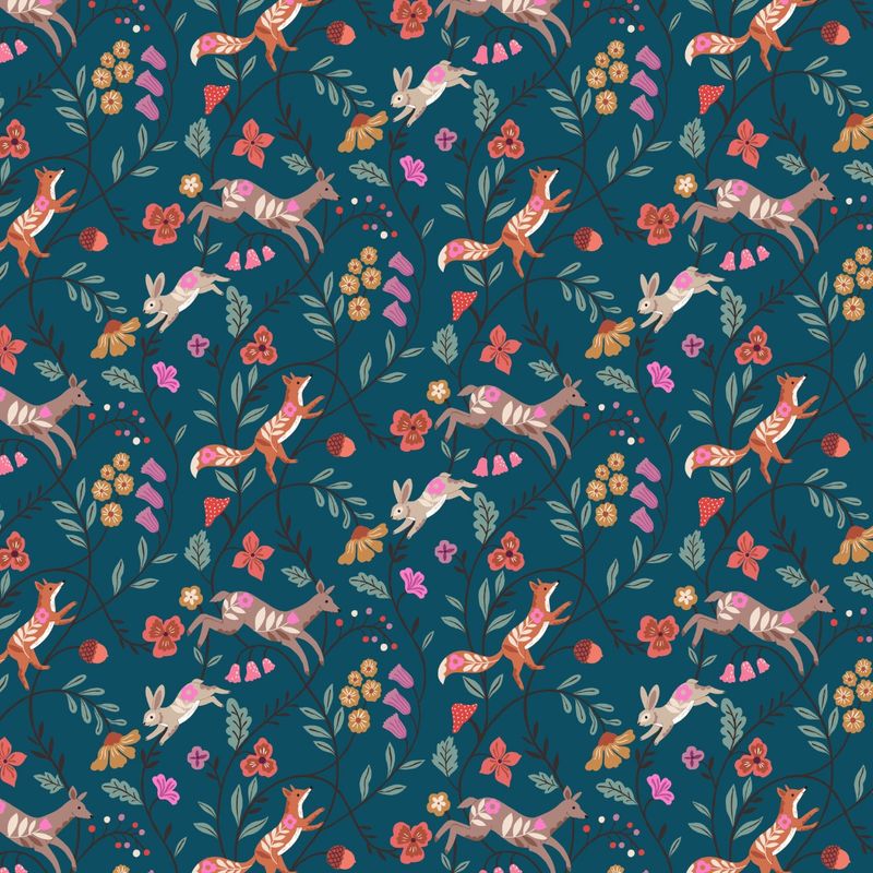 WFLK2539 - Autumn Trail Wild Folk by Bethan Janine for Dashwood Studios