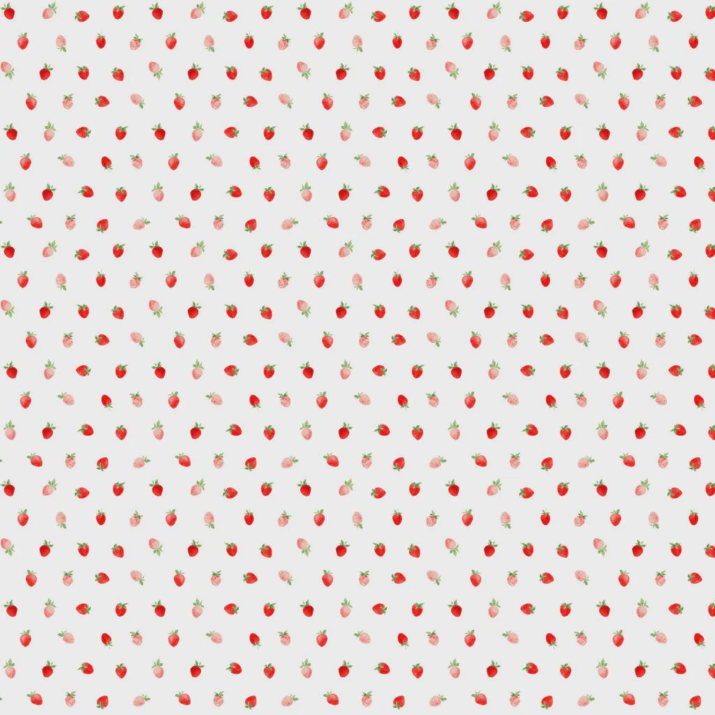 Y4354-1 Berry Sweet Strawberries by Heatherlee Chan for Clothworks