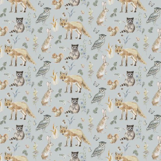 Y4371-29 Wildwood in Light Blue by Beth Grove for Clothworks
