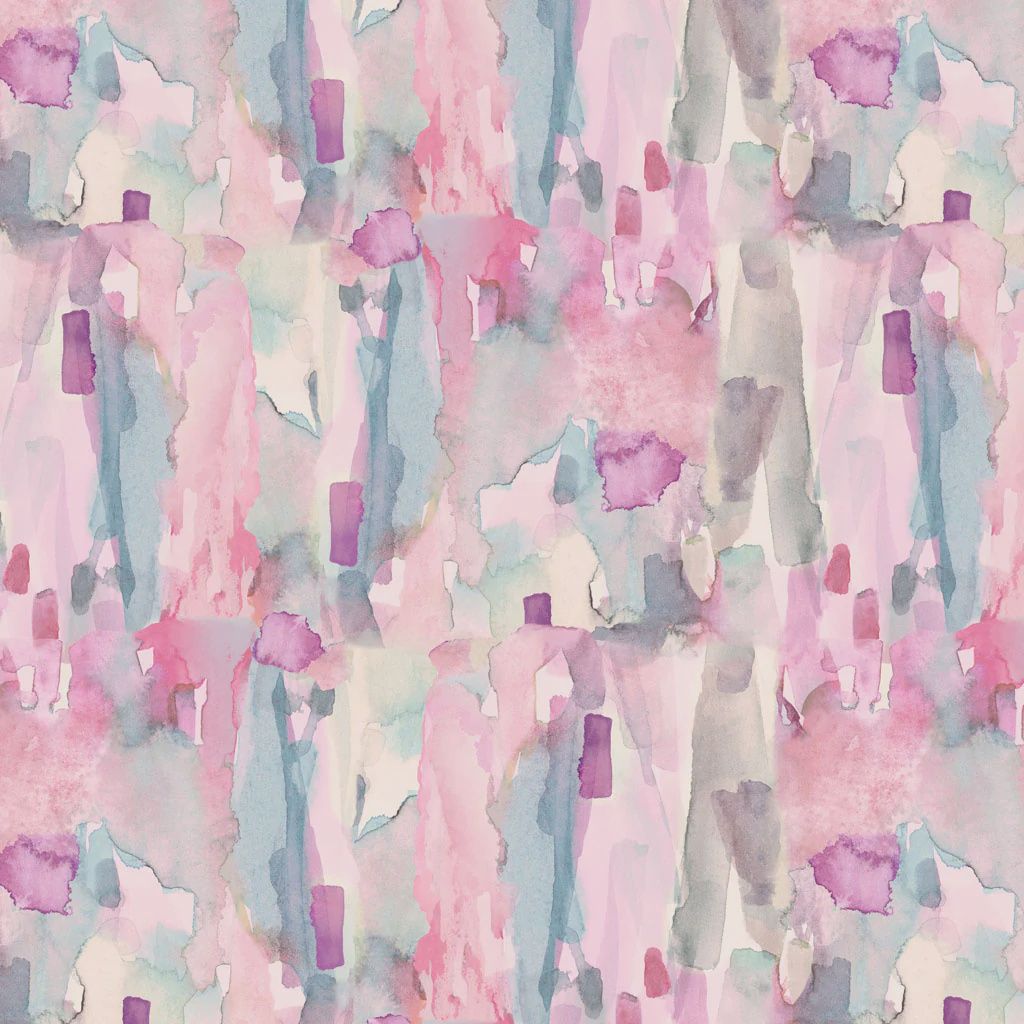 Painter&#39;s Joy in Orchid by Sue Zipkin for Clothworks