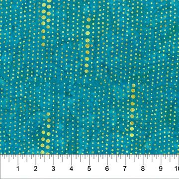 Boho Spirit 83343-62 - Line Dot Turquoise
