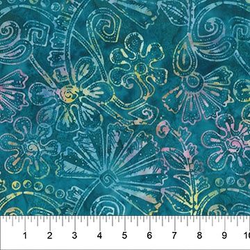 Boho Spirit 83340-62 - Floral Turquoise